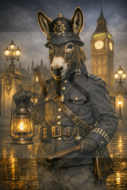 Constable Hee-Haw © 50x75 by NAT Art Creations