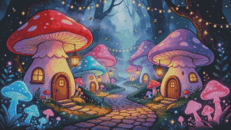 Mushroom Forest Walk © 80x45