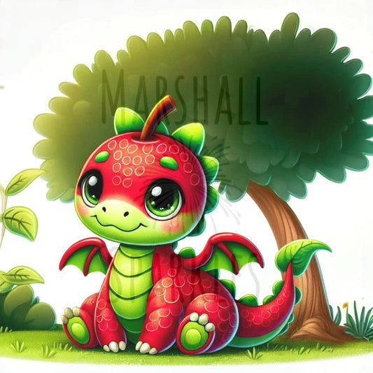 Apple Dragon © By Overton Designs 40x40 (PTO)