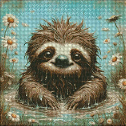 Daisy Collection - Sloth © 40x40