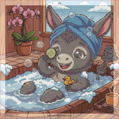 Donkey Day Spa © 50x50 by RG Designs