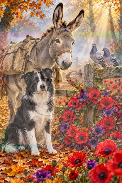 In Honour of Their Silent Service © 60x90 by NAT Art Creations