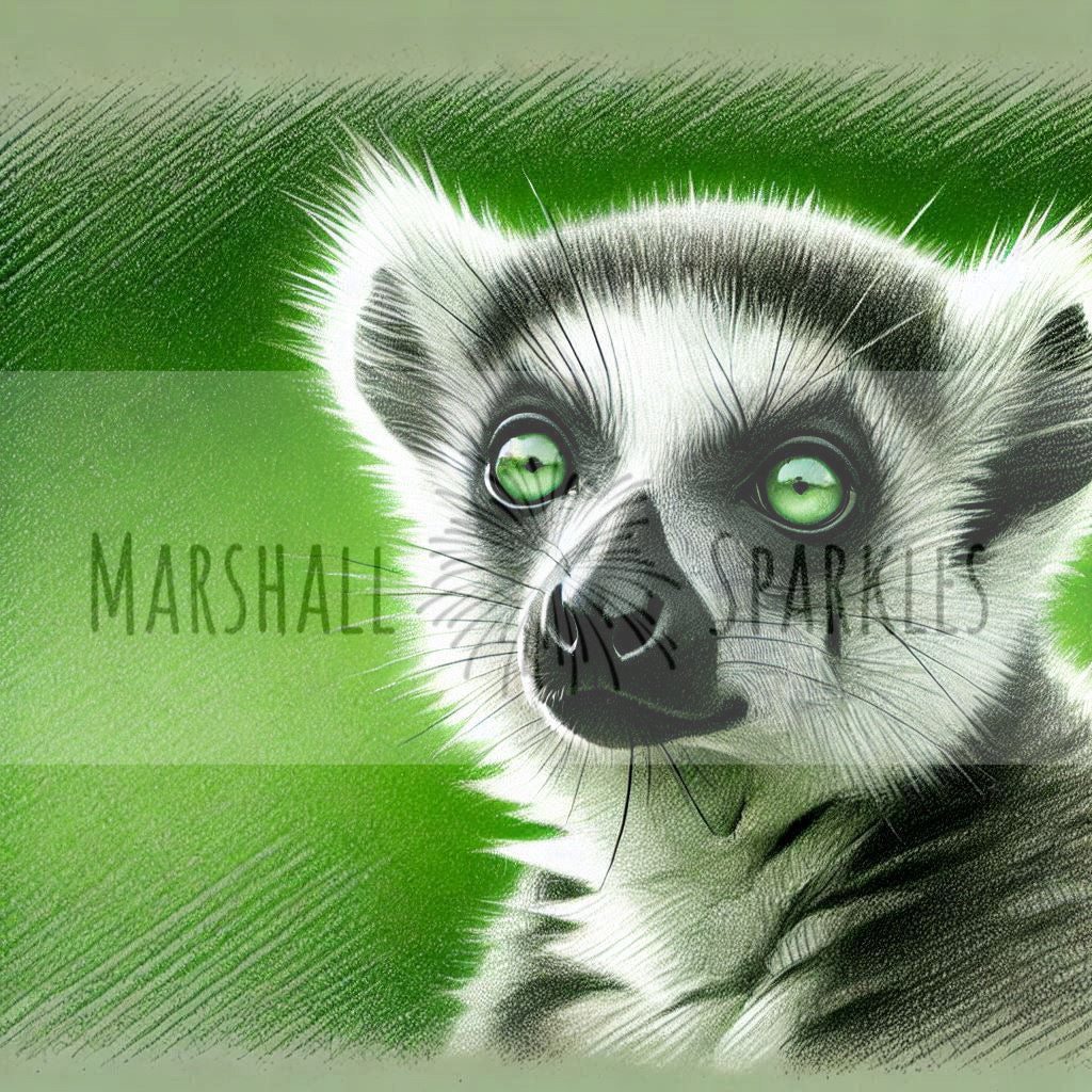 Lemur ©  40x40 (print to order)