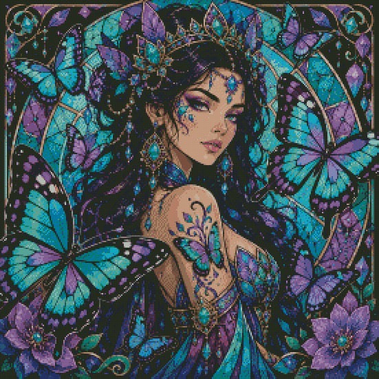 Butterfly Empress © 70x70 by CrazyLone Wolf