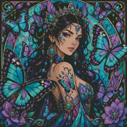Butterfly Empress © 70x70 by CrazyLone Wolf