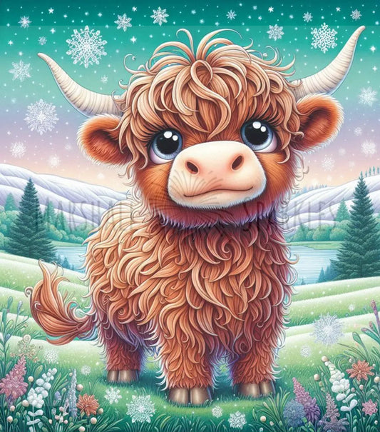 Snowy Highland © 50x55