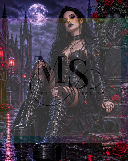 Midnight Empress © 60x75 by Nat Art Designs