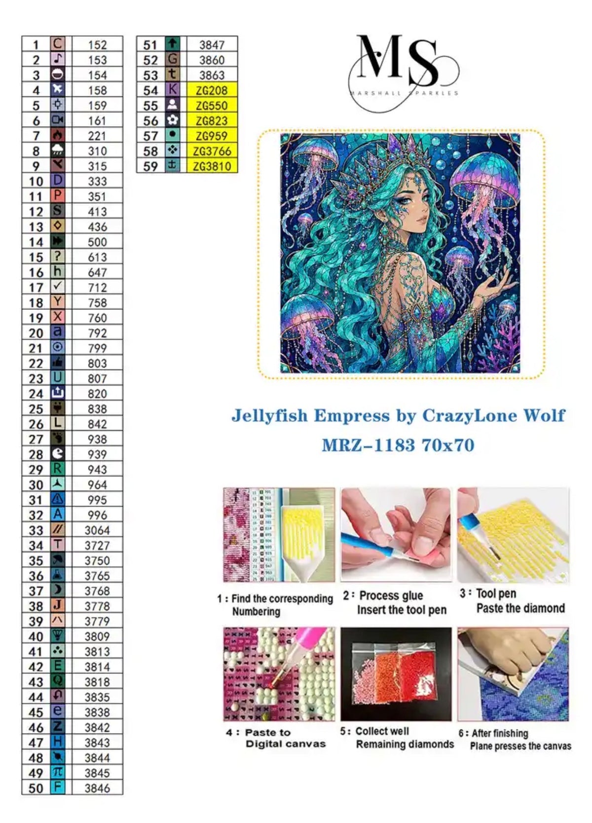 Jellyfish Empress © 70x70 by CrazyLone Wolf