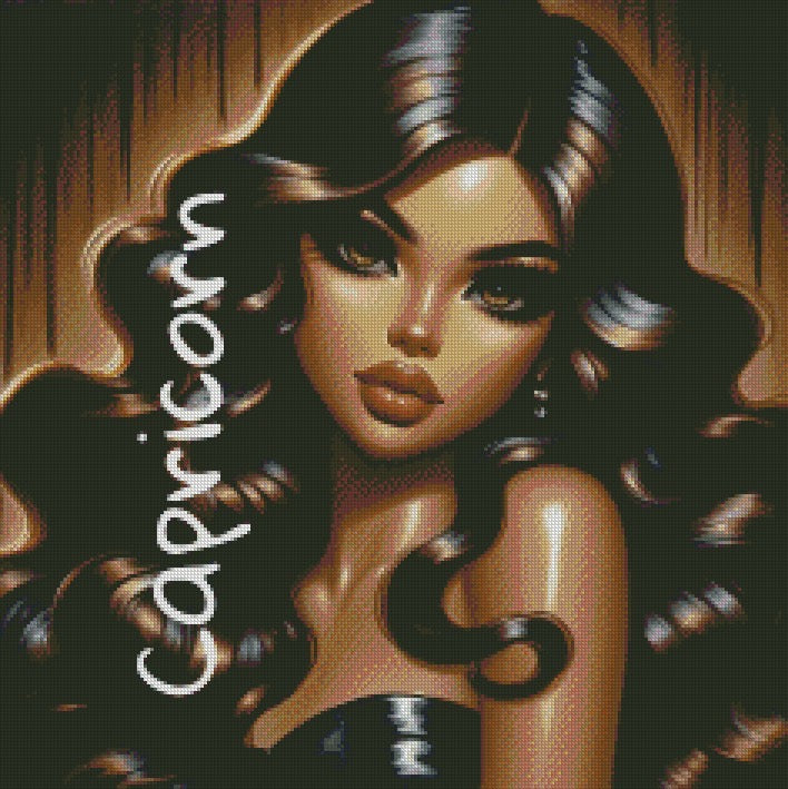 Zodiac Colours - Capricorn © 60x60