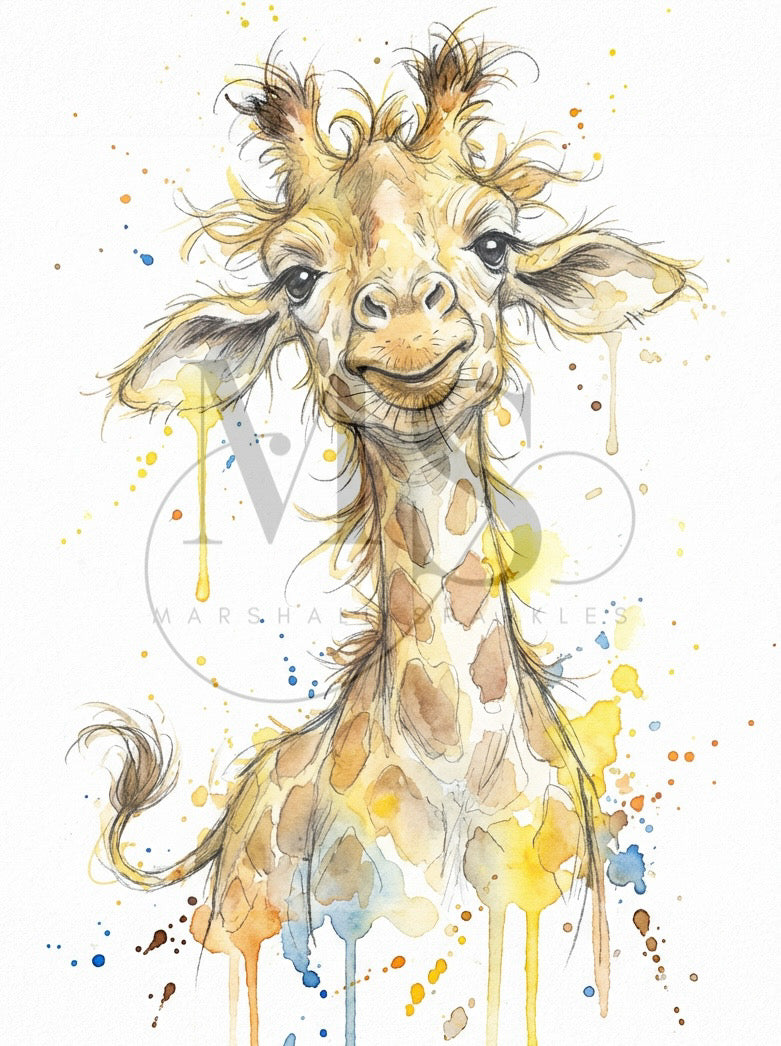Giraffe © 40x55 - (print to order)