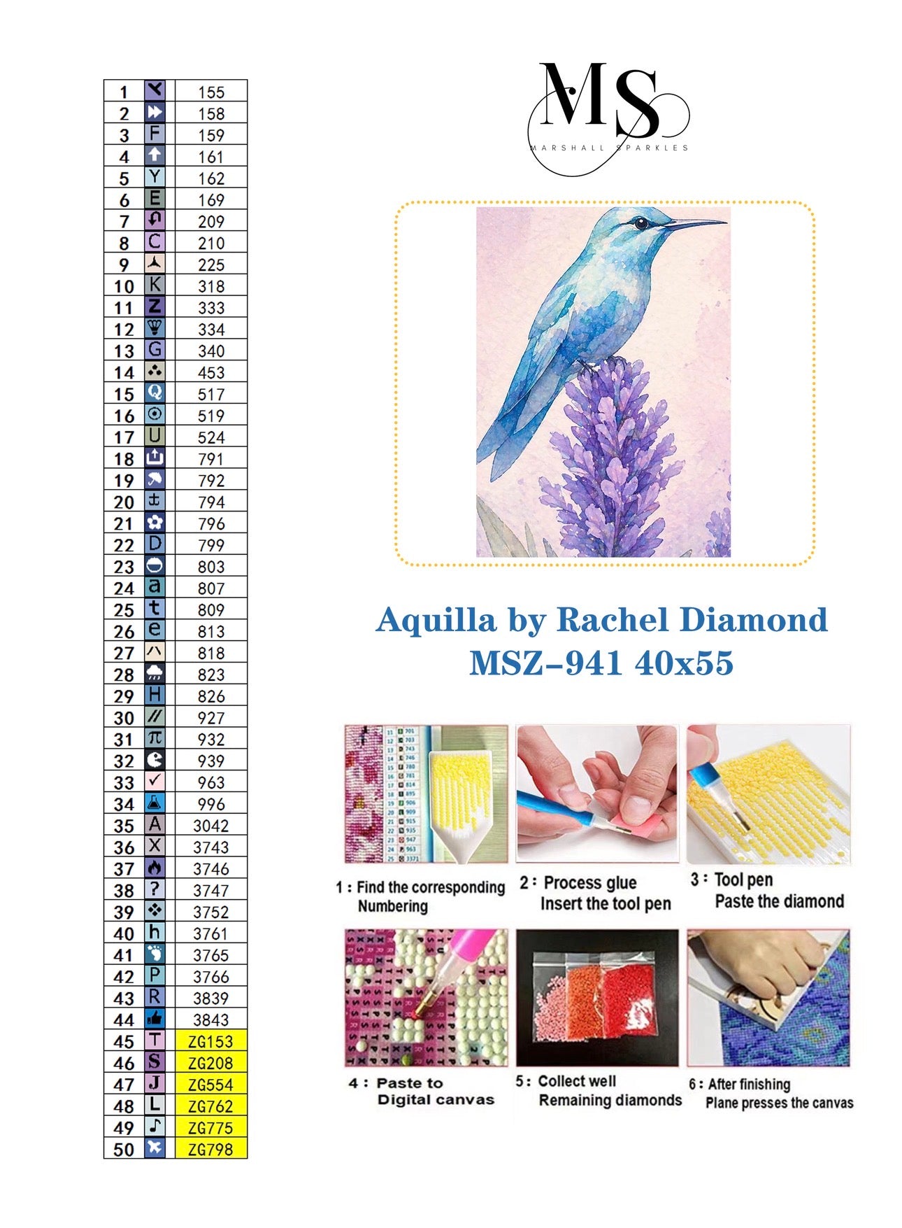 Aquilla © 40x55 by Rachel Diamond