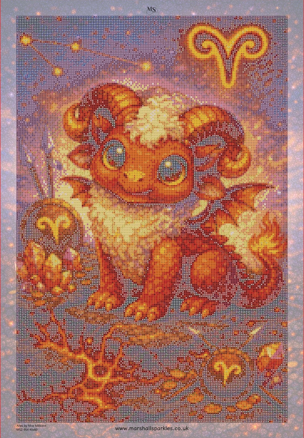 Aries © by Miss Millicent 40x60