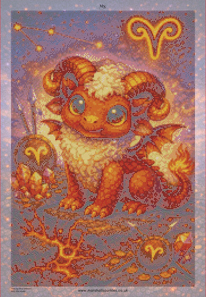 Aries © by Miss Millicent 40x60