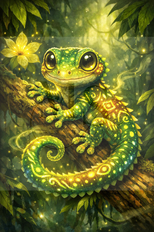 Jungle Gekko © 60x90