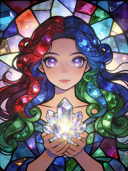The Guardian of Crystals  © 60x80