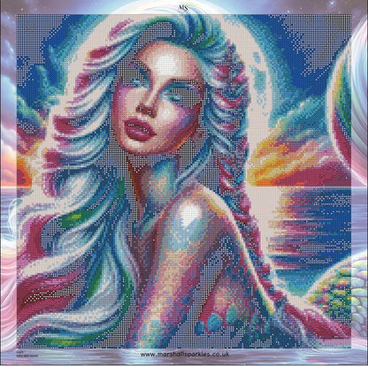 Layla © 50x50 Round Sparkle Drill