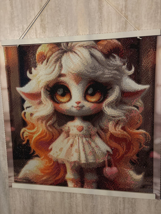 Goatie Girl - Orange completed by Claire