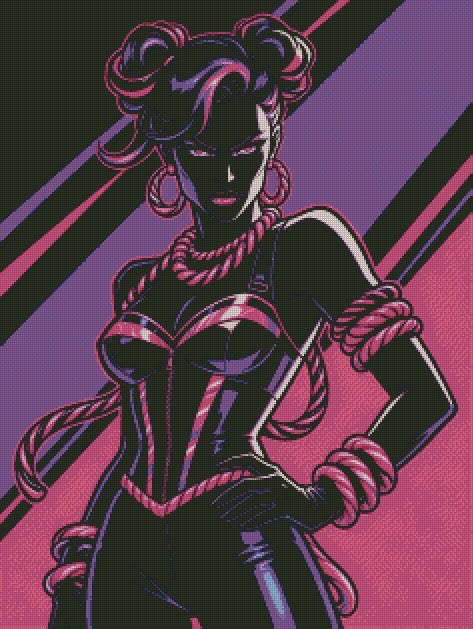 Sugar Shockwave (black Liquorice) © 60x80
