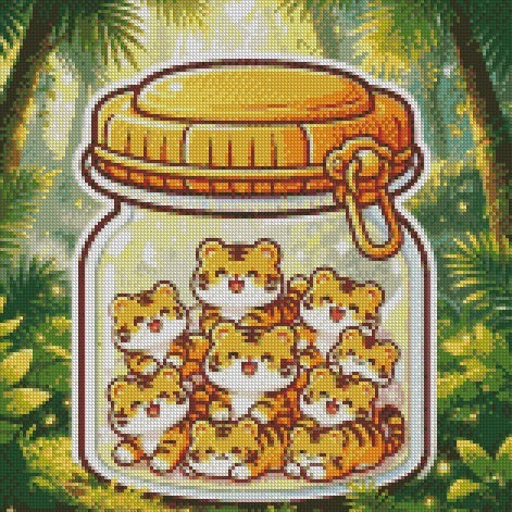 Jar of Farts - Tigers © 40x40