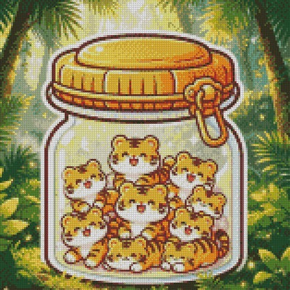 Jar of Farts - Tigers © 40x40
