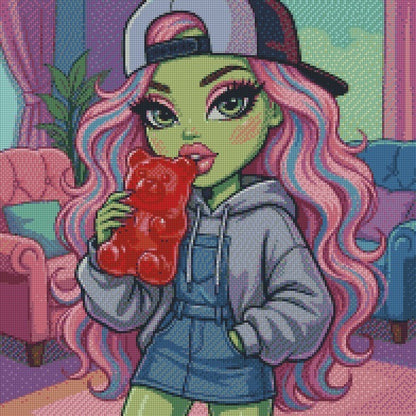 Gina Gummy © 50x50 Round fairy