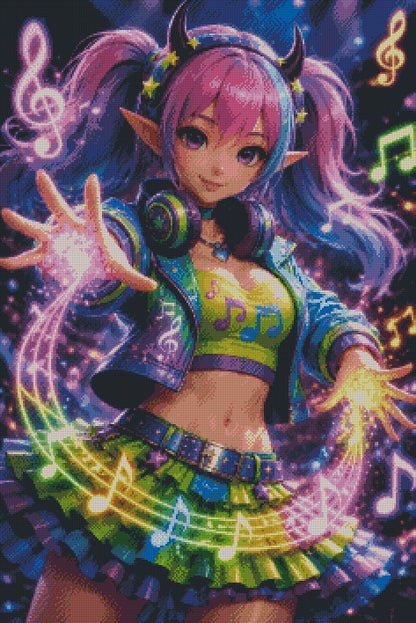 Music is Magic © 60x90 by Miss Millicent