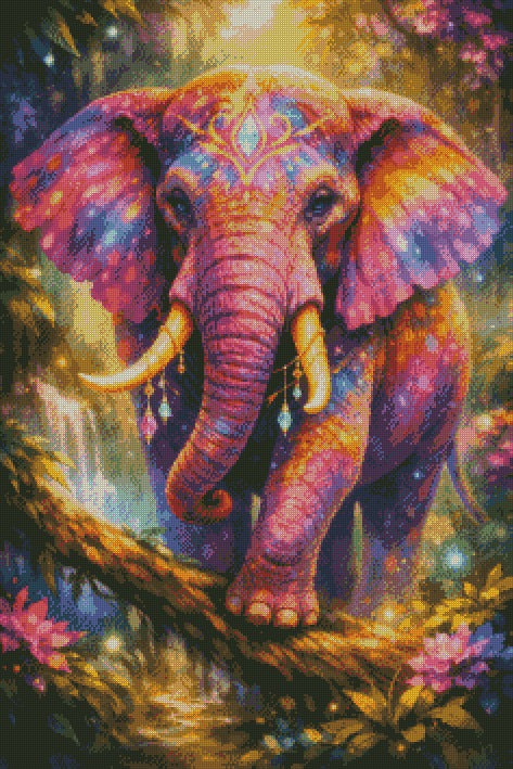 The Majestic Elephant © 60x90