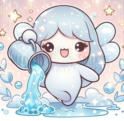 Zodiac - Aquarius Spirit © 30x30