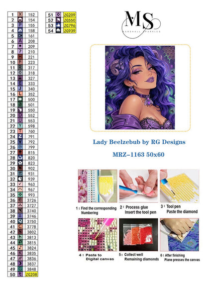 Lady Beelzebub © 50x60 by RG Designs