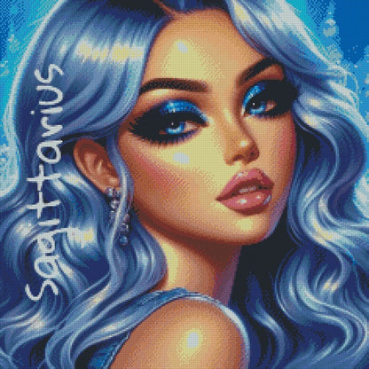 Zodiac Colours - Sagittarius © 60x60