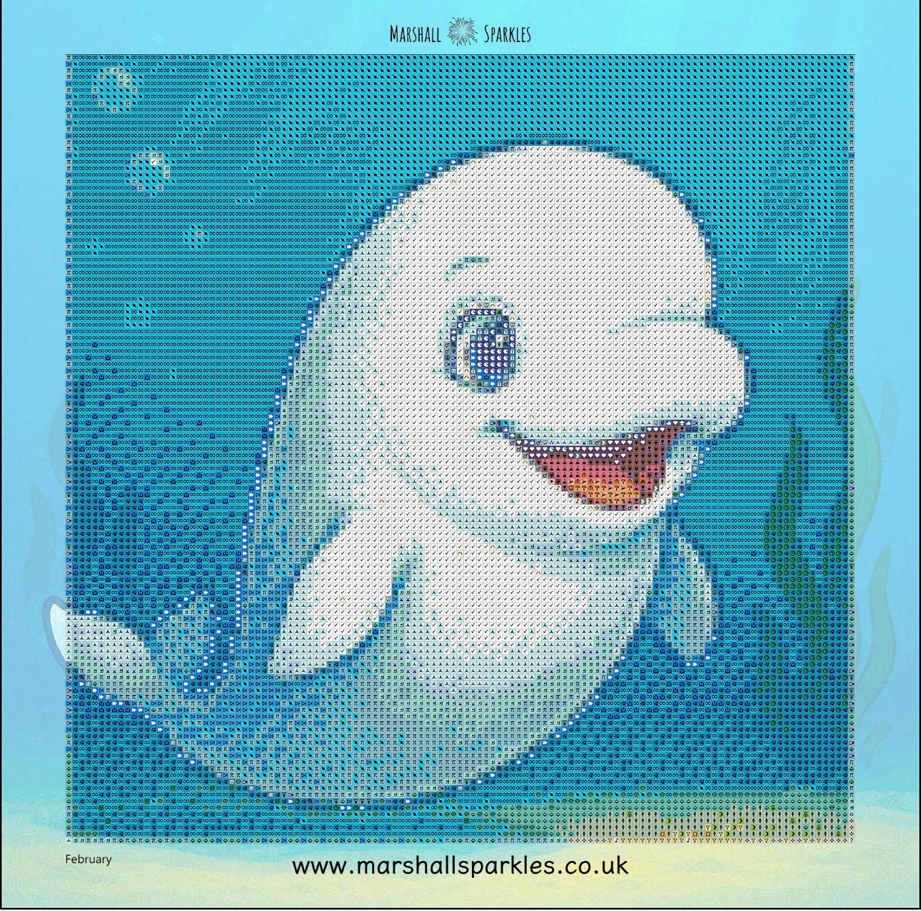 12 Months of Ocean © by Overton Designs 30x30 (PTO)