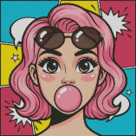 Bubblegum Riot © 40x40