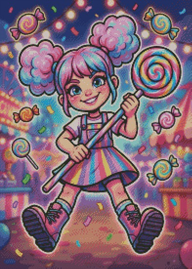 Candy Princess © 50x70