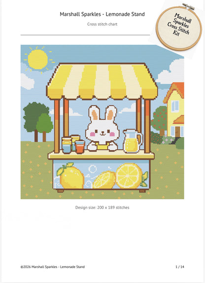 Lemonade Stand © 14 Count PDF