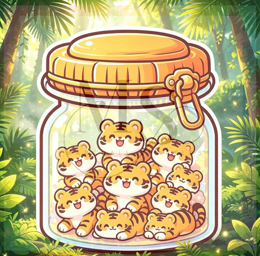 Jar of Farts - Tigers © 40x40