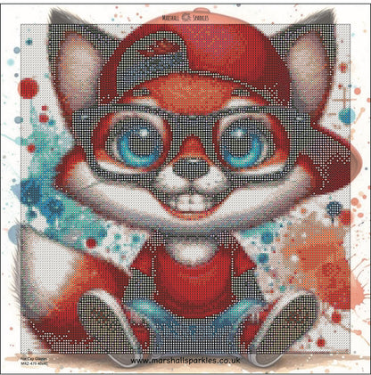 Fox Cap Glasses © 40x40 Round Fairy Drill