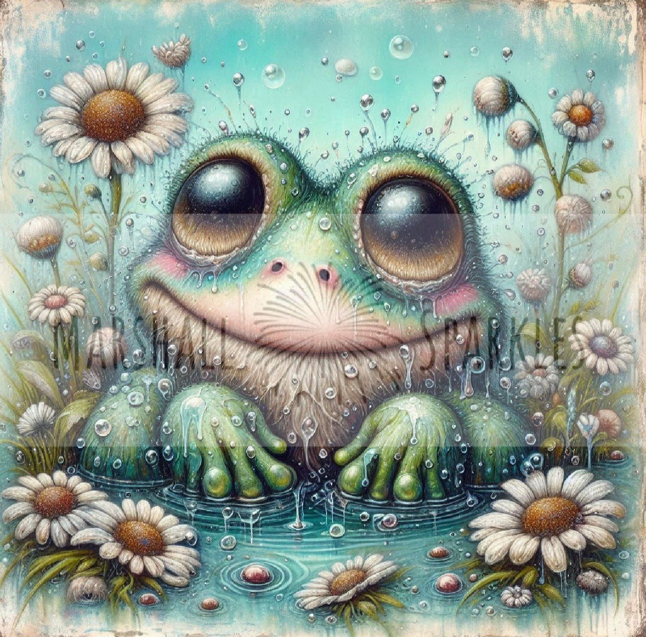 Daisy Collection - Frog © 40x40