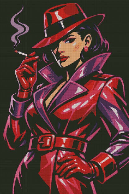 Scarlet Smoke (sticky Liquorice) © 60x90