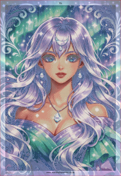 Aurora Moon © 50x75