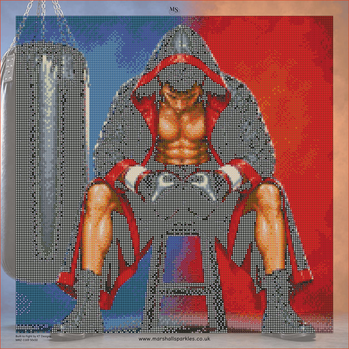 Built To fight © 50x50 by KT Designs