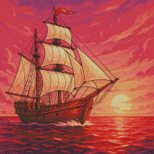 Set sail © by Overton Designs 50x50 (PTO)