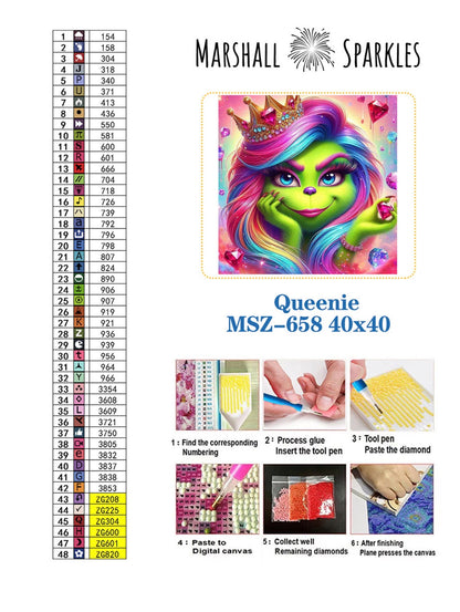 Queenie © 40x40 (Print to order)