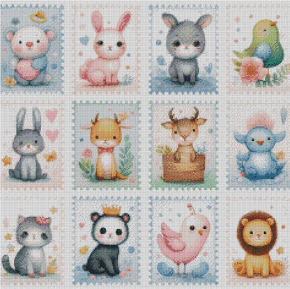 Animal Stamps © 60x60