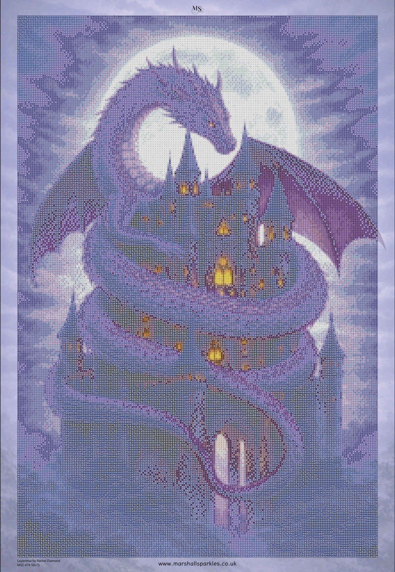 Laylanthia © 50x75 by Rachel Diamond