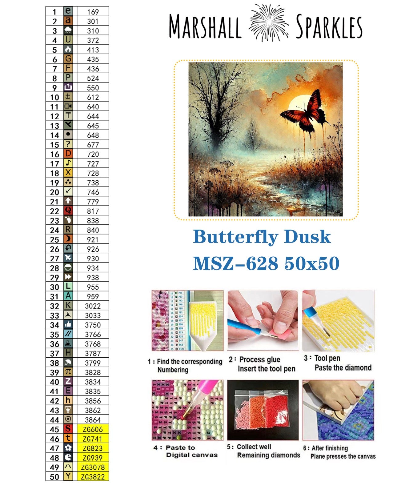 Butterfly Dusk ©  50x50 (print to order)