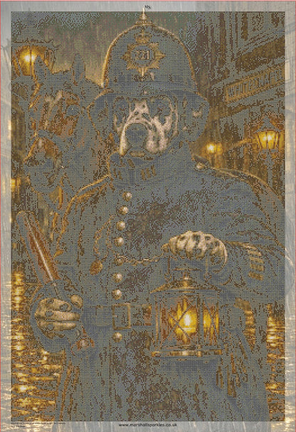 Marshall the Constable of Whitechapel © 60x90 by NAT Art Creations