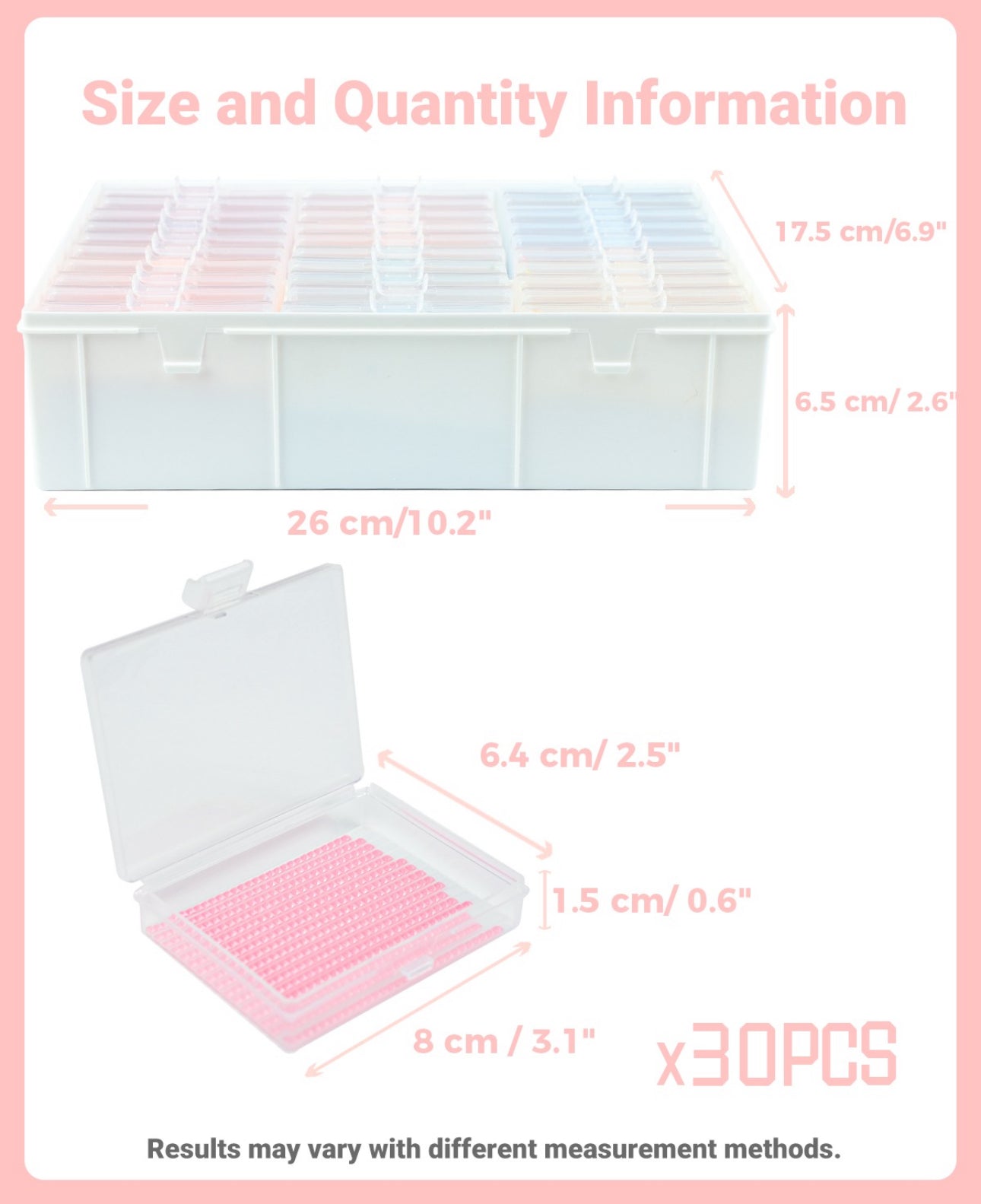 Trays and Stand with Lid  (30pots) SENT FROM SUPPLIER
