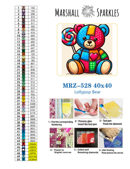 Lollypop Bear ©  40x40
