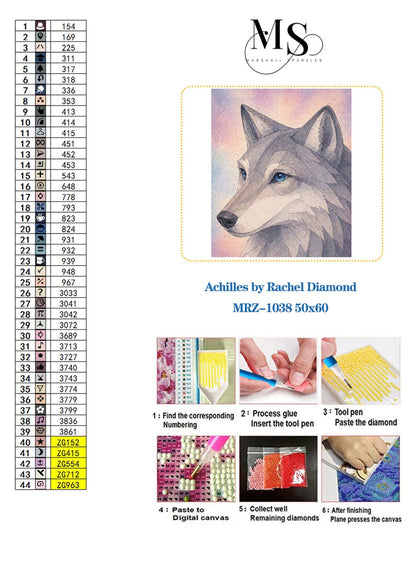 Achilles © 50x60 by Rachel Diamond