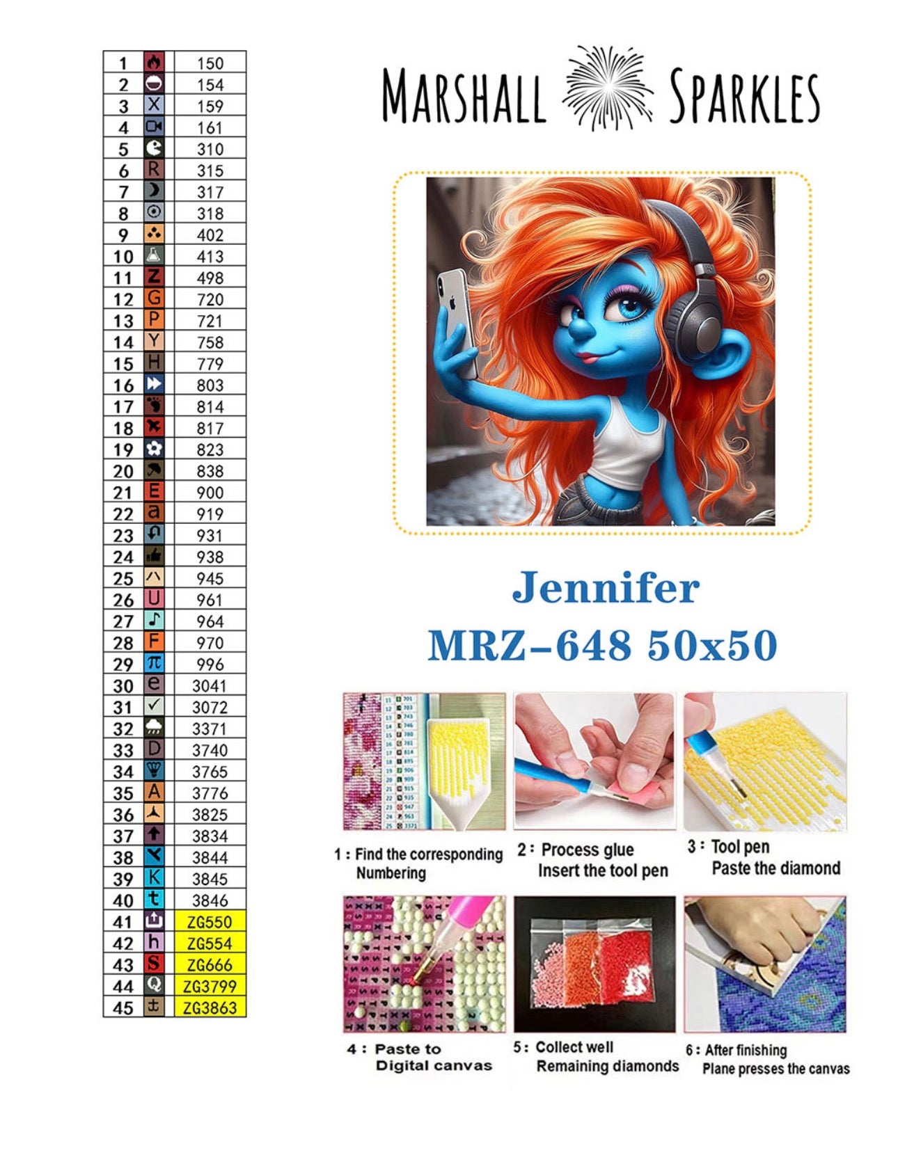 Jennifer © 50x50 (print to order)